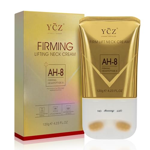 Ycz AH-8 Firming Neck Cream for Crepey Skin Body Care Comfort, Contains Hexapeptide, Moisturizing, Tightening Lotions Cosmetic Skin Care Skin Repair(Pack of 2)